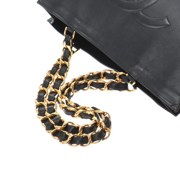 Chanel Chain Black/Gold Hardware Calfskin Tote Bag - Picture 3 of 13